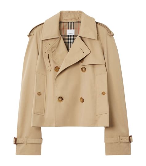 burberry womens trench coats cropped|classic burberry trench coat women.